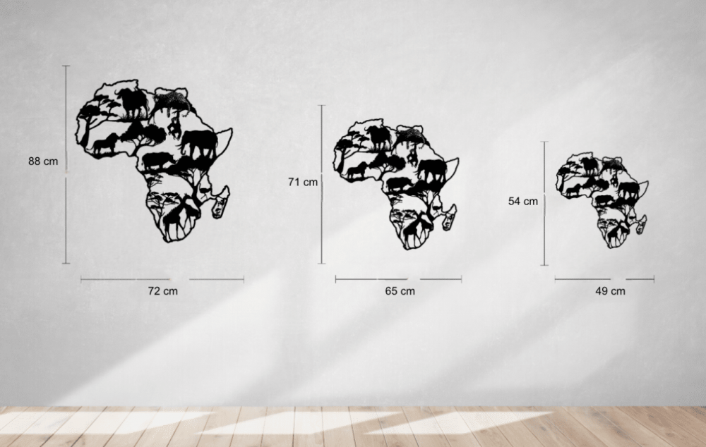 Carte Afrique Politique murale | Cartes murales France, monde et pays