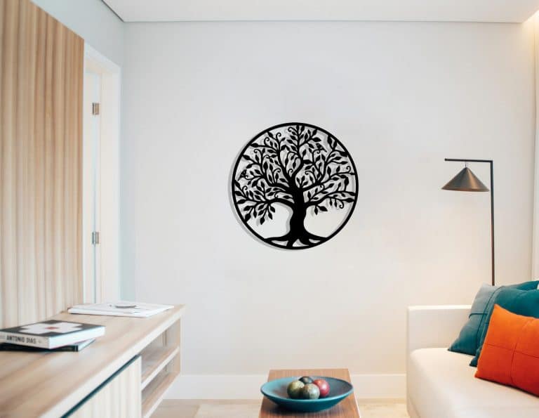 Décoration murale en métal : Arbre de Vie 2