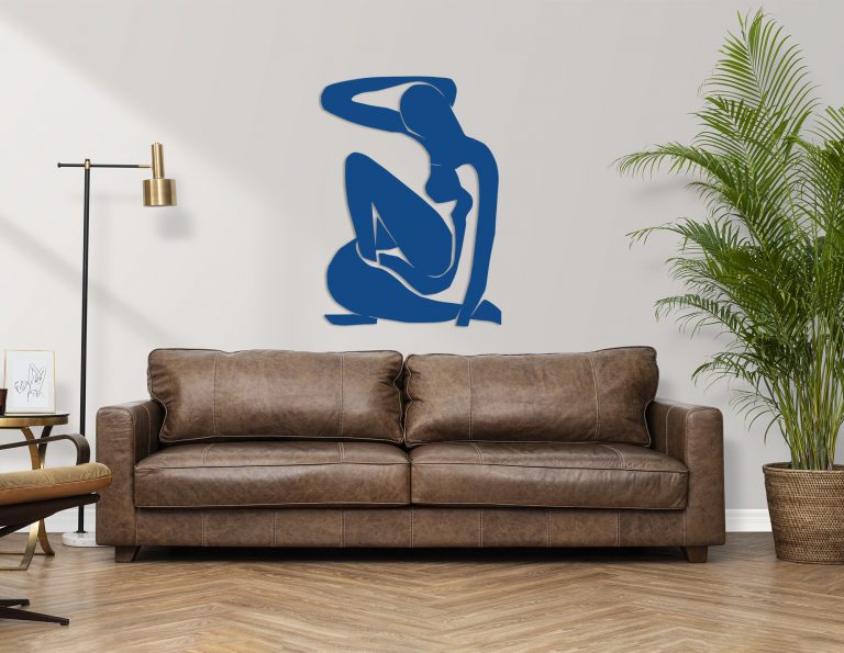 Océanie Bleue inspiration par Matisse