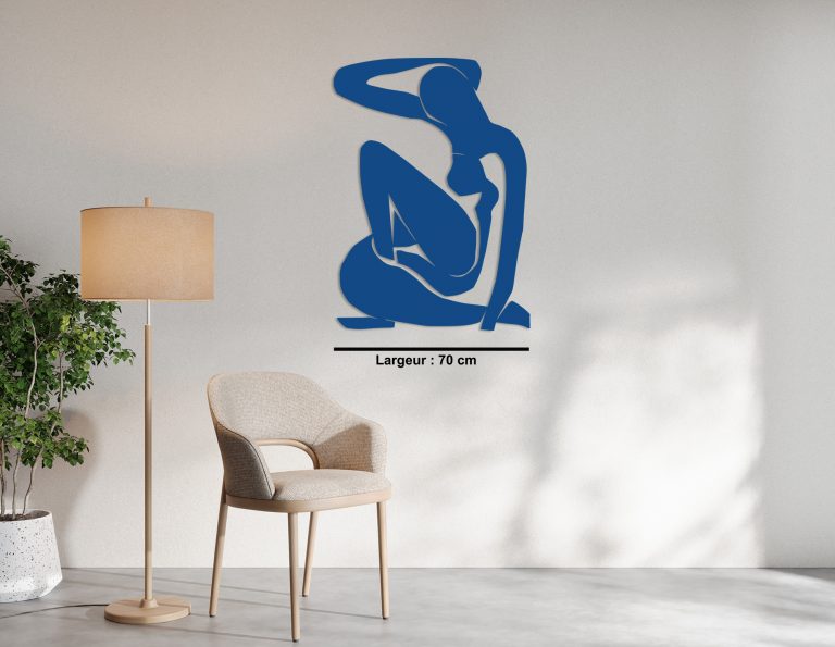 Océanie Bleue inspiration par Matisse